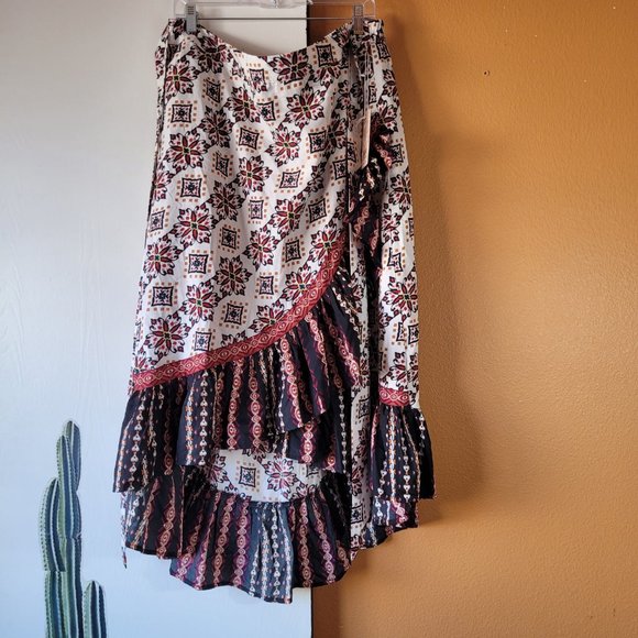 Boho Maxi Skirt Size 3X - Picture 9 of 9